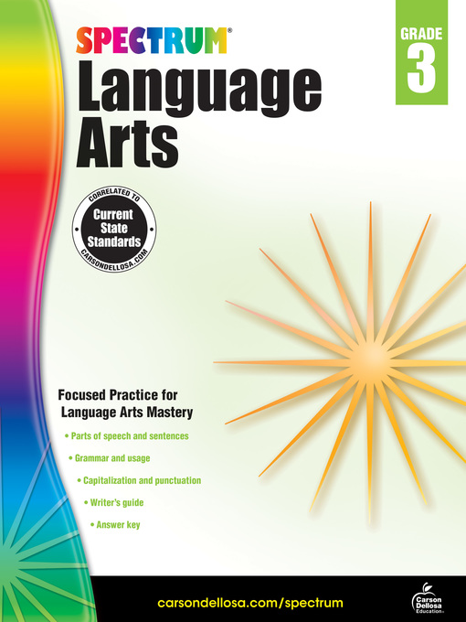 Title details for Spectrum Language Arts, Grade 3 by Spectrum - Available